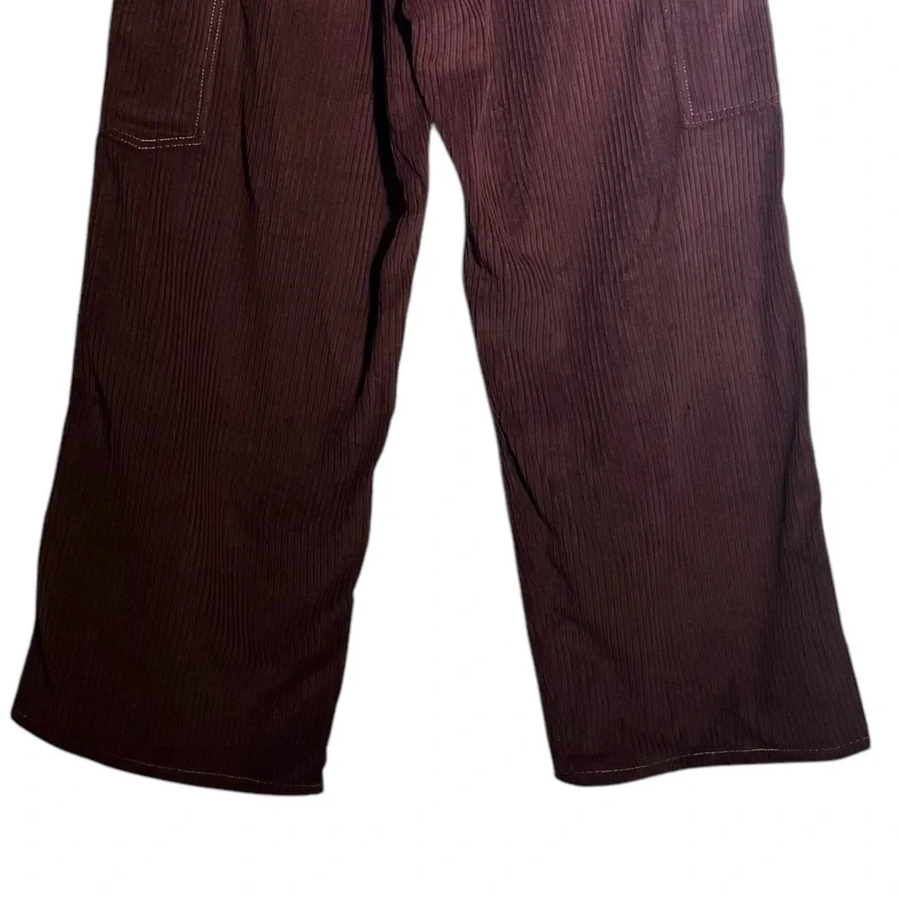Lisa Says Gah Brown Corduroy Dylan Cherry Pants NWT Size 14 - Picture 7 of 12